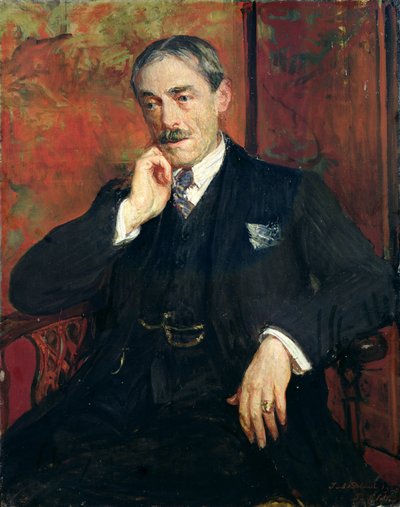 Porträt von Paul Valery (1871-1945), 1923 von Jacques Emile Blanche